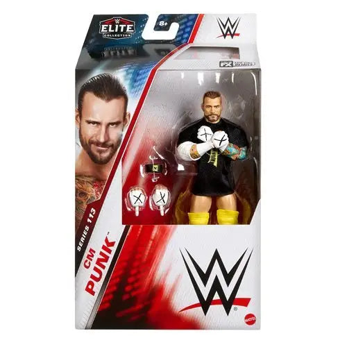 WWE Elite Collection Series 113 Action Figure - Select Figure(s) - CM Punk - Action & Toy Figures