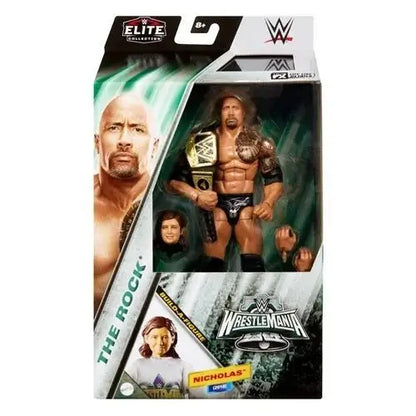 WWE WrestleMania Elite 2024 Action Figure - Select Figure(s) - The Rock - Action & Toy Figures
