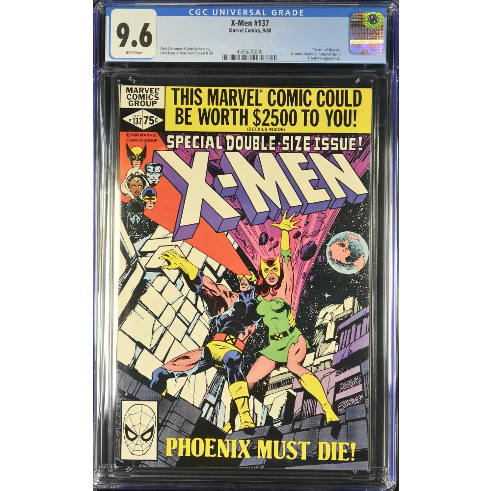X-Men #137 (9/80) Graded CGC 9.6 - Comic Book