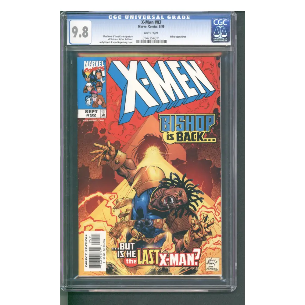 X-Men #92 (9/99) Graded CGC 9.8 - Comic Book