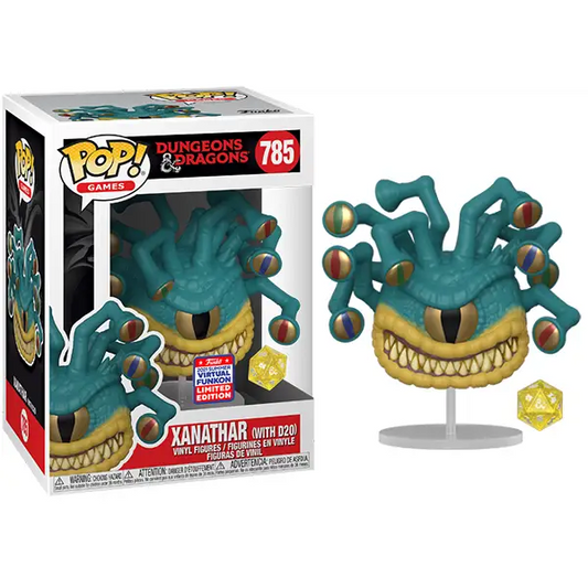 Xanathar (W/ D20 Dungeons & Dragons) 785 - 2021 Virtual Funkon Exclusive [light damage]