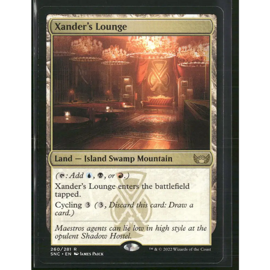 Xander’s Lounge Prerelease Cards #260 - Trading Card