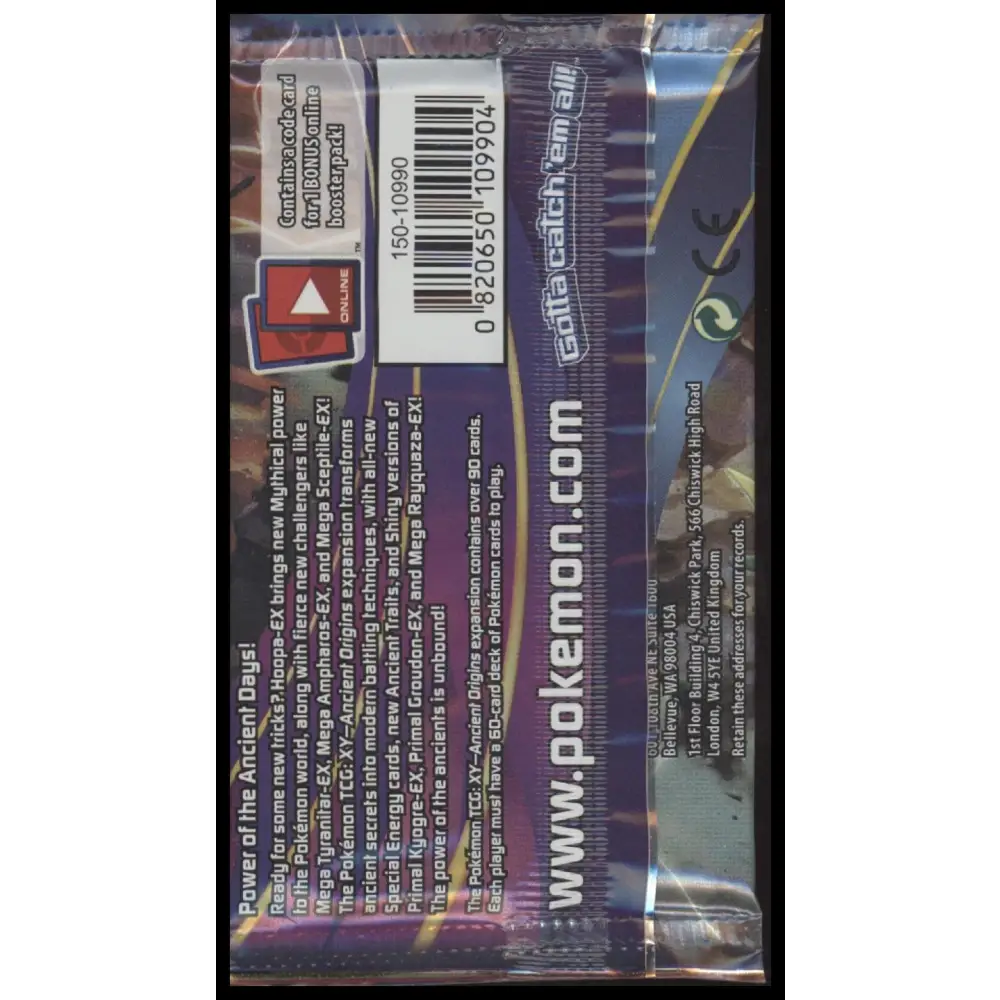 XY Ancient Origins Single Pack