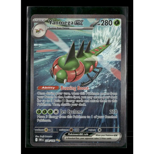 Yanmega ex SV10: Destined Rivals #228/182 - Trading Card