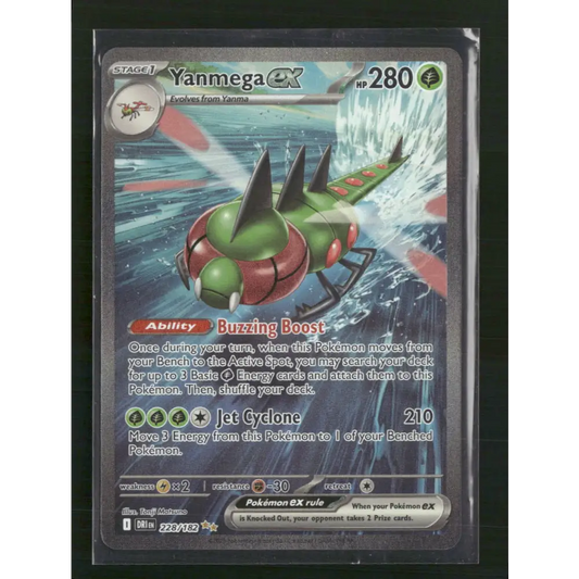 Yanmega ex SV10: Destined Rivals #228/182 - Trading Card