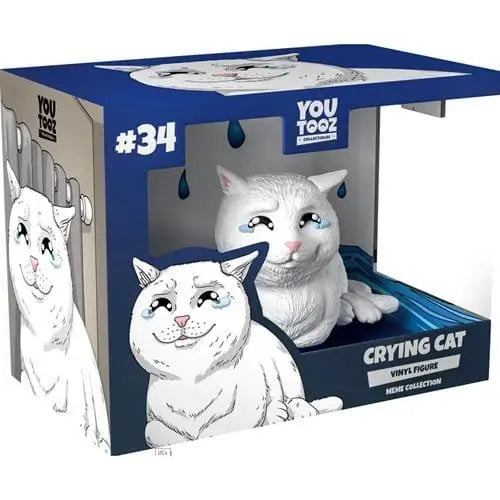 Youtooz - Meme Collection Vinyl Figure - Select Figure(s) - Crying Cat #34 - Action Figure
