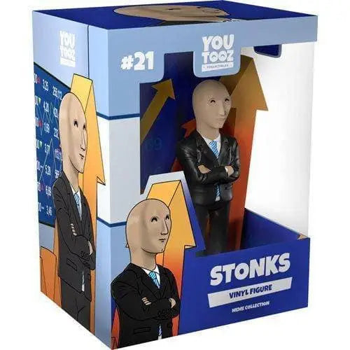 Youtooz - Meme Collection Vinyl Figure - Select Figure(s) - Stonks #21 - Action Figure