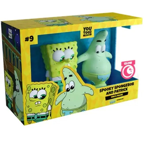 Youtooz - Spongebob SquarePants Collection Vinyl Figure - Select Figure(s) - Spooky SpongeBob and Patrick GITD #9