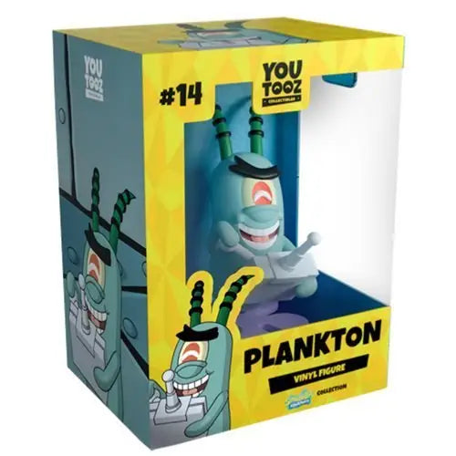 Youtooz - Spongebob SquarePants Collection Vinyl Figure - Select Figure(s) - Plankton #14 - Action Figure
