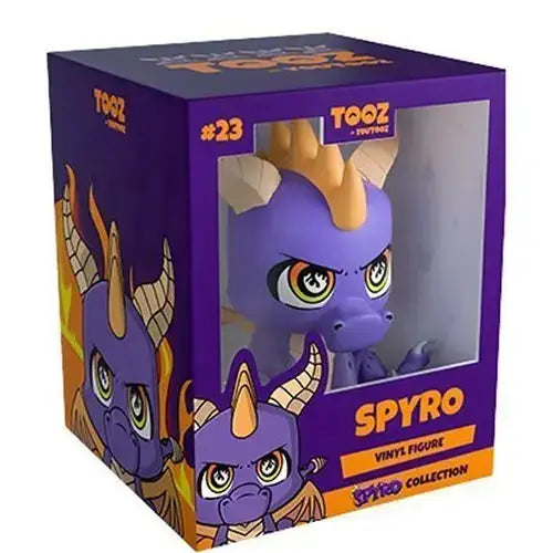 Youtooz - Spyro Collection Vinyl Figure - Select Figure(s) - Spyro Fired Up #23 - Action Figure