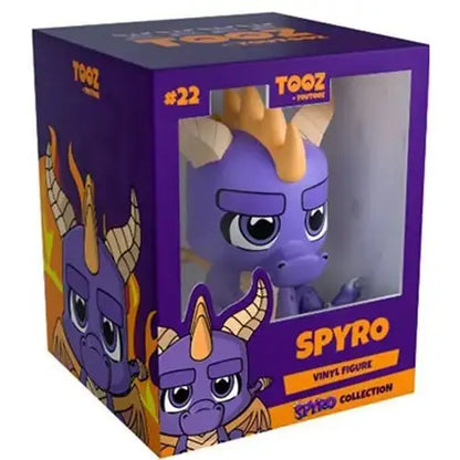 Youtooz - Spyro Collection Vinyl Figure - Select Figure(s) - Spyro Unimpressed #22 - Action Figure
