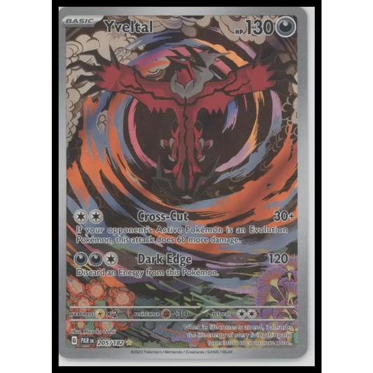 Yveltal SV04: Paradox Rift #205/182