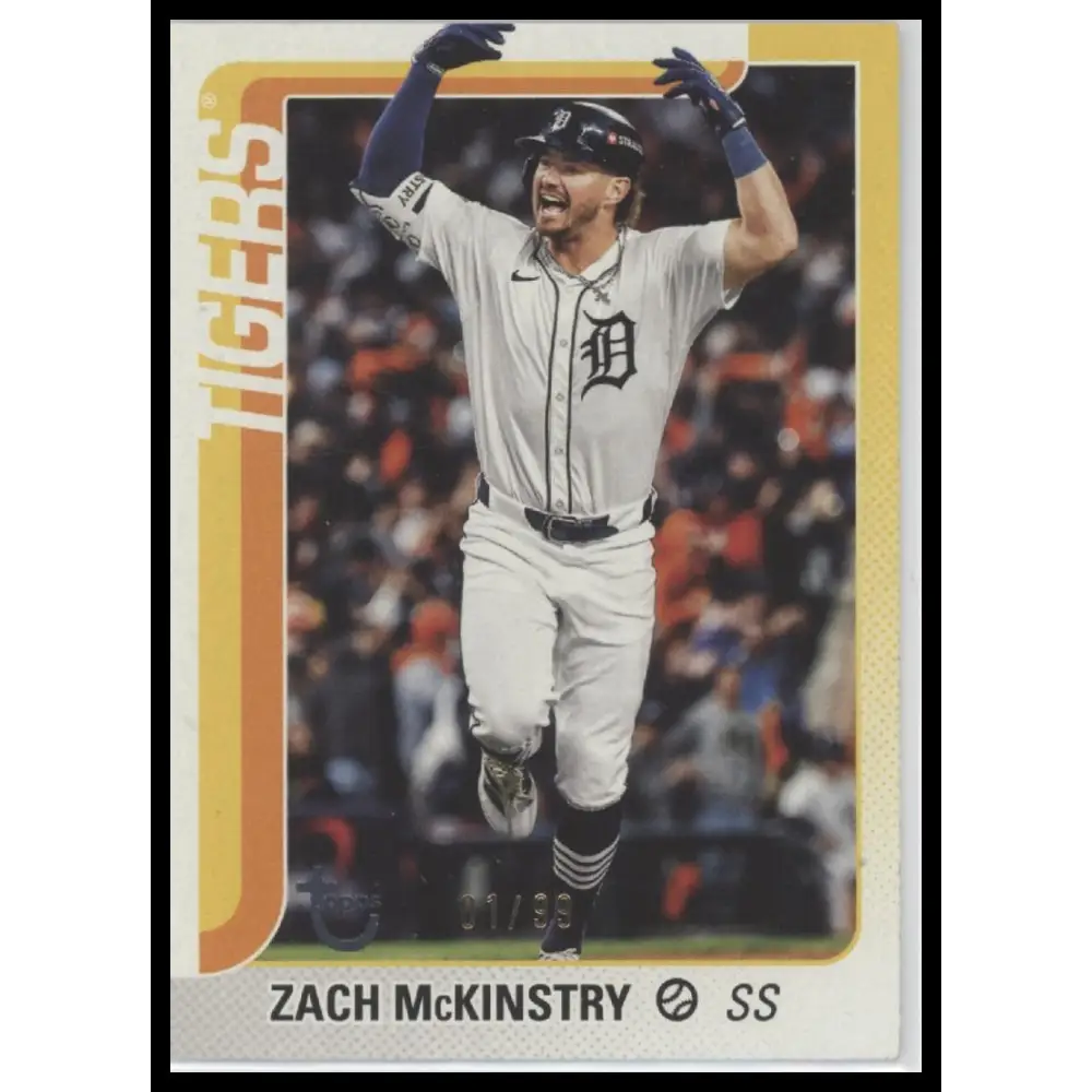 Zach McKinstry 2025 Topps #560 Vintage Stock #/99 - Trading Card