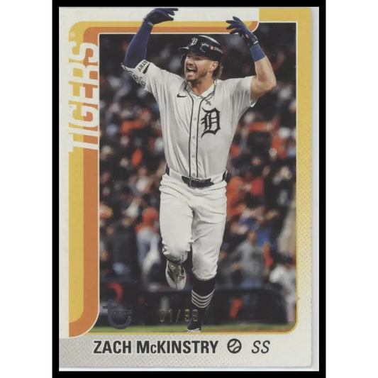 Zach McKinstry 2025 Topps #560 Vintage Stock #/99 - Trading Card