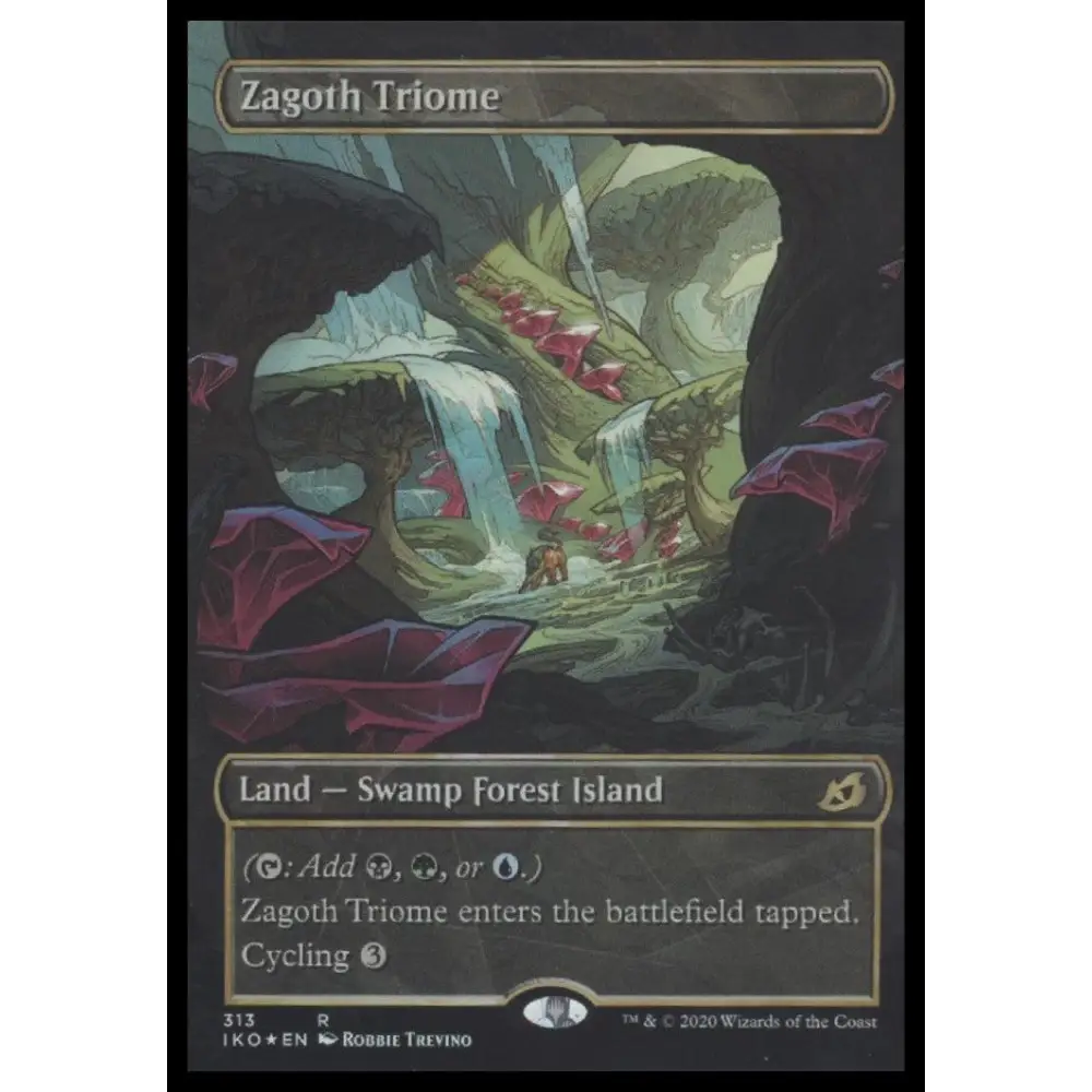 Zagoth Triome (Showcase) Ikoria: Lair of Behemoths #313