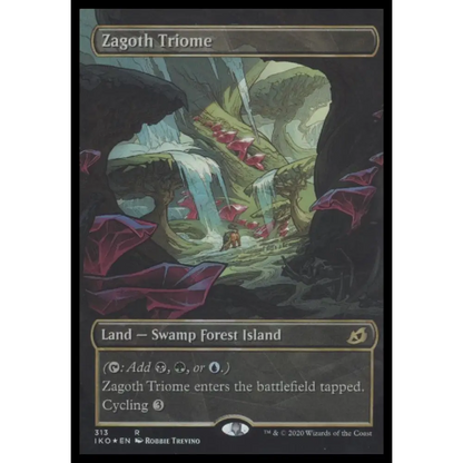 Zagoth Triome (Showcase) Ikoria: Lair of Behemoths #313