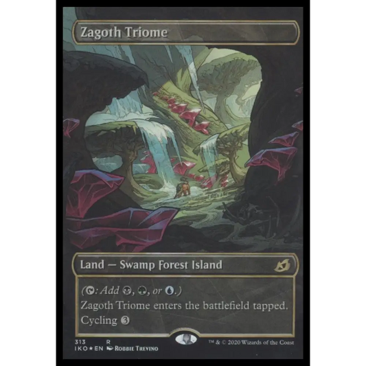 Zagoth Triome (Showcase) Ikoria: Lair of Behemoths #313