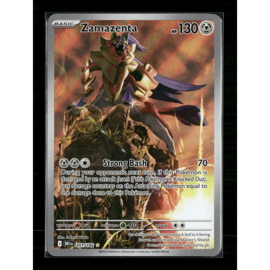 Zamazenta SV10: Destined Rivals #201/182 - Trading Card