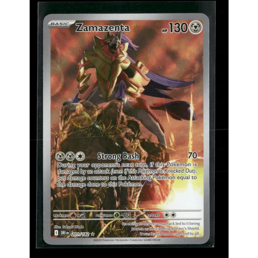 Zamazenta SV10: Destined Rivals #201/182 - Trading Card