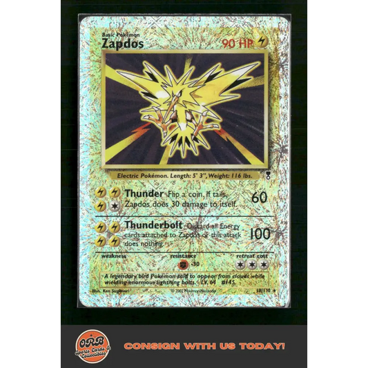 Zapdos Legendary Collection #019/110 - Trading Card