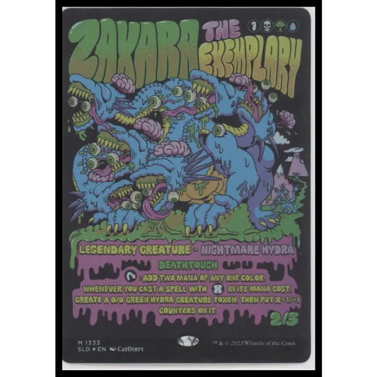 Zaxara the Exemplary Secret Lair Drop Series #1333 - Trading Card