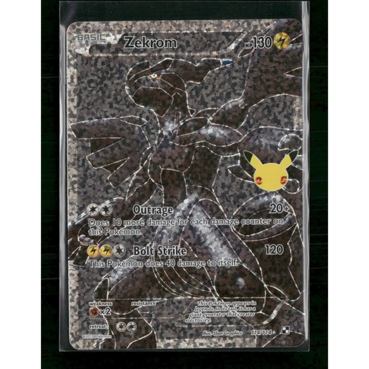 Zekrom (114 Full Art) Black and White #114/114 - Trading Card