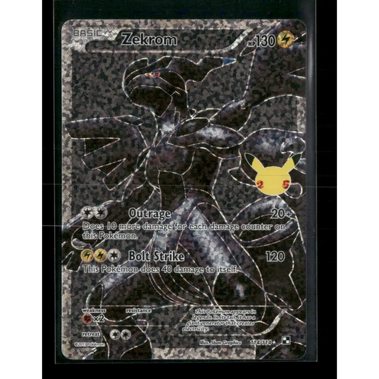 Zekrom Celebrations: Classic Collection #114/114 - Trading Card