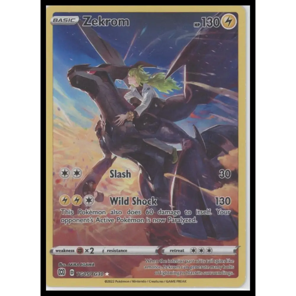 Zekrom SWSH09: Brilliant Stars Trainer Gallery #TG05/TG30