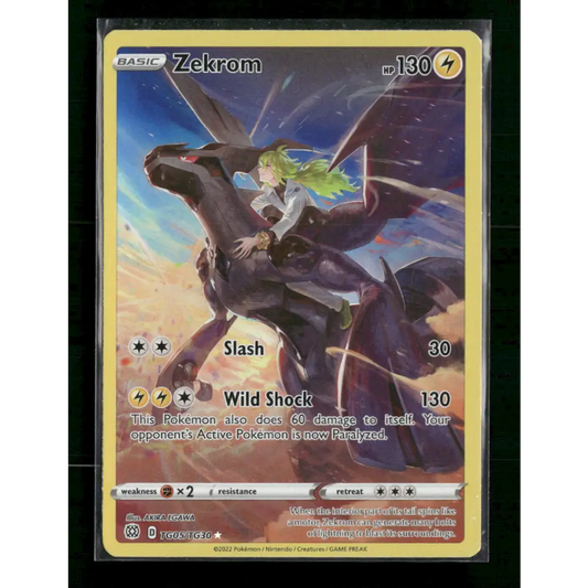 Zekrom SWSH09: Brilliant Stars Trainer Gallery #TG05/TG30 - Trading Card