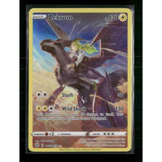 Zekrom SWSH09: Brilliant Stars Trainer Gallery #TG05/TG30 - Trading Card