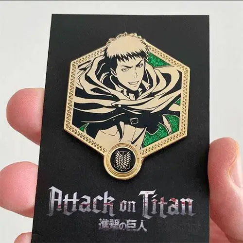 Zen Monkey Attack on Titan Golden Series - 1st Edition Enamel Pin - Select Figure(s) - Brooches & Lapel Pins
