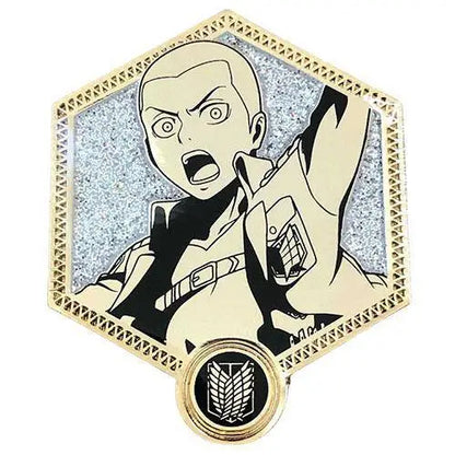 Zen Monkey Attack on Titan Golden Series - 1st Edition Enamel Pin - Select Figure(s) - Connie Springer - Brooches &