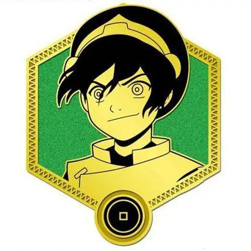 Zen Monkey - Avatar: The Last Airbender Enamel Gold Series Pin - Select Figure(s) - Toph - Toys & Games