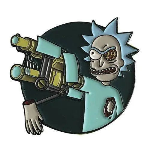 Zen Monkey: Bionic Arm Rick - Rick and Morty Enamel Pin - Toys & Games
