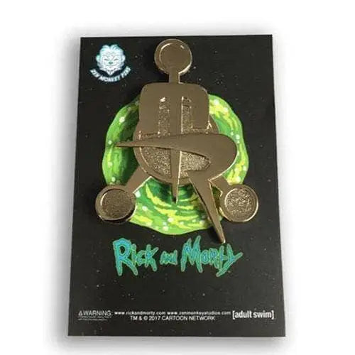 Zen Monkey: Council of Morty’s Emblem - Rick and Morty Enamel Pin - Toys & Games