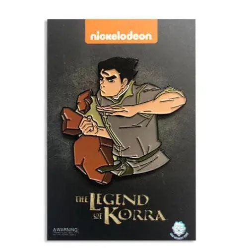 Zen Monkey: Earthbending Bolin - The Legend of Korra Enamel Pin - Toys & Games