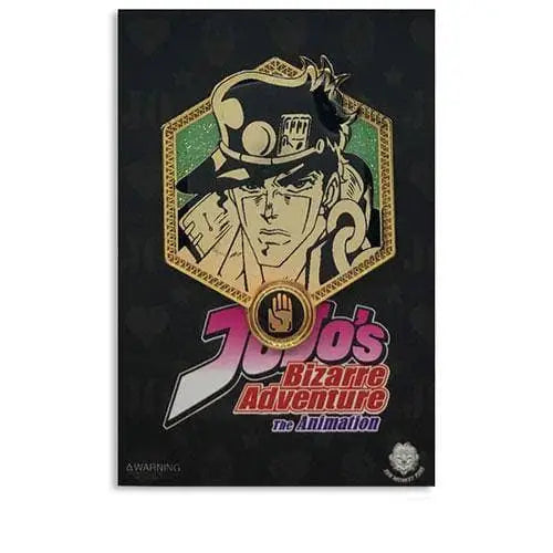 Zen Monkey: Gold Jotaro Kujo (Gold JoJo Collection) - JoJo’s Bizarre Adventure Enamel Pin - Toys & Games