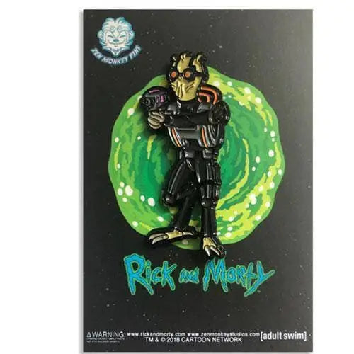 Zen Monkey: Krombopulos Michael - Rick and Morty Enamel Pin - Toys & Games