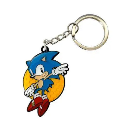 Zen Monkey: Leaping Sonic (Keychain Ver.) - Sonic the Hedgehog Keychain - Brooches & Lapel Pins