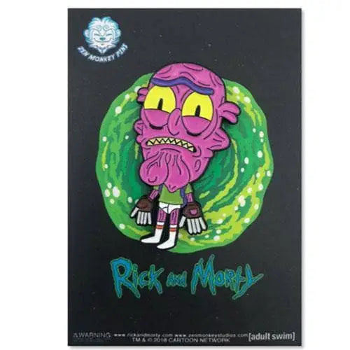 Zen Monkey: Lil Scary Terry - Rick and Morty Enamel Pin - Toys & Games