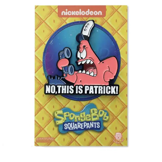 Zen Monkey: ’No’ ’ This Is Patrick!’(SpongeBob Meme Collection) - Spongebob Squarepants Pin - Toys & Games