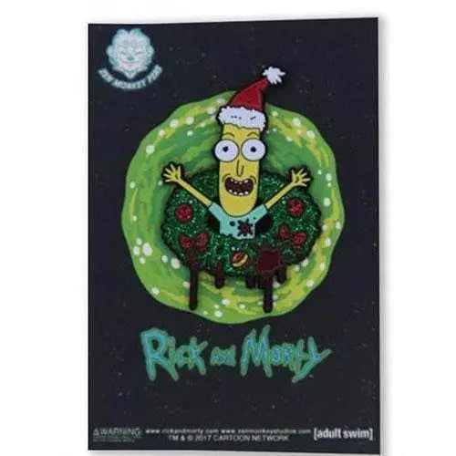 Zen Monkey: Poopy Butthole Wreath - Rick and Morty Enamel Pin - Toys & Games