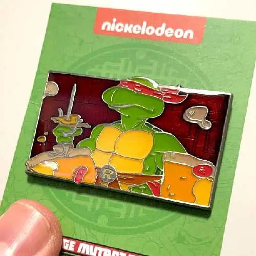 Zen Monkey: Raphael Is Cool But Crude - Teenage Mutant Ninja Turtles Enamel Pin - Brooches & Lapel Pins