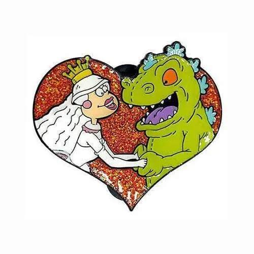 Zen Monkey: Reptar on Ice - Rugrats Enamel Pin - Toys & Games