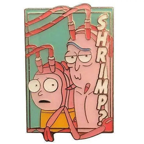 Zen Monkey: SEASON 4 EPISODE 1 Pastel Shrimp Rick and Morty (Pastel R&M Collection) - Rick and Morty Enamel Pin - Toys
