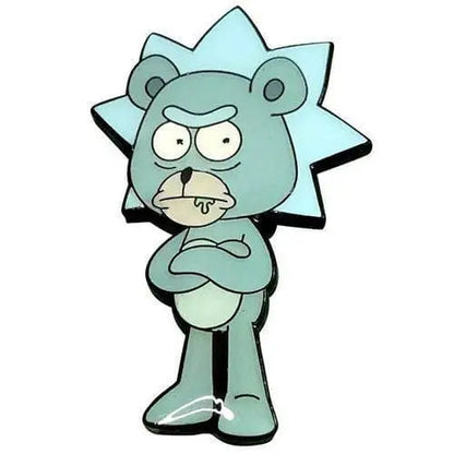 Zen Monkey: SEASON 4 EPISODE 1 Teddy Rick - Rick and Morty Enamel Pin - Toys & Games