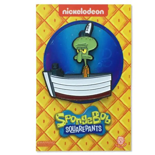 Zen Monkey: Squidward at Work - Spongebob Squarepants Pin - Toys & Games