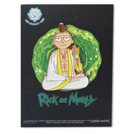 Zen Monkey: The One True Morty - Rick and Morty Enamel Pin - Toys & Games