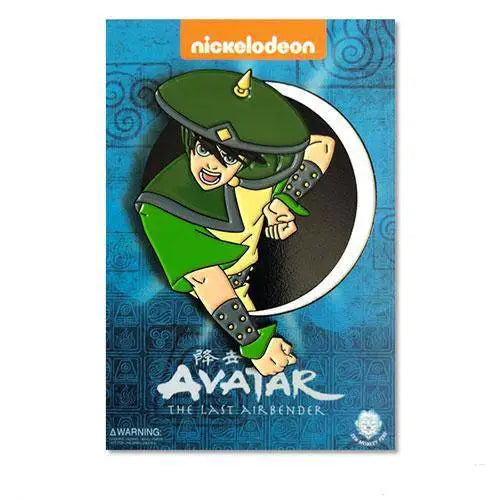 Zen Monkey: Toph - Avatar’s Day Of Black Sun - Avatar: The Last Airbender Pin - Toys & Games