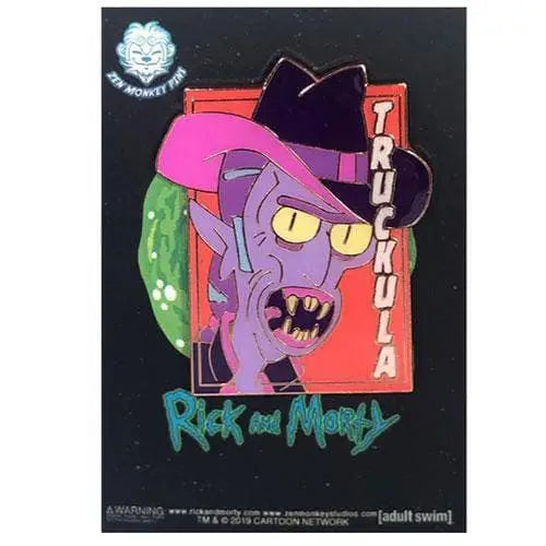 Zen Monkey: Truckula: Pastel Series(SEASON 4 EPISODE 3) - Rick and Morty Enamel Pin - Toys & Games
